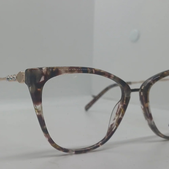 NWT WOMEN\'S EXCES PRINCESS EYEGLASS FRAMES 163 TORTOISE main image 4